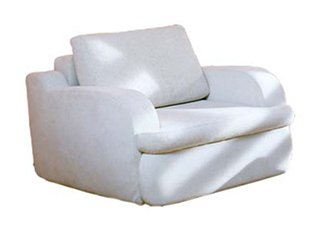 Кресло-кровать выкатное (кожа + кож.зам.)